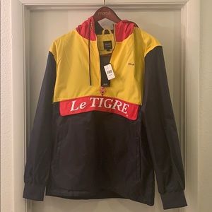 Le Tigre Windbreaker Hoodie Large